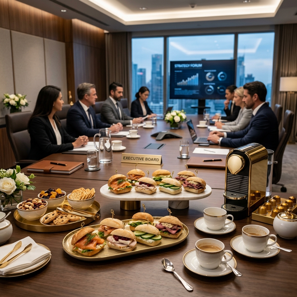 Catering para Reuniões